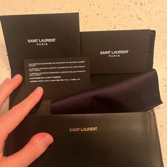 Saint Laurent Black Cat-Eye SL M115  Sunglasses, NWOT - Picture 7 of 12